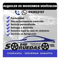 Alquiler De Autos, Camionetas. Uso Particular Desde S/ 90.00