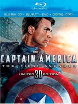 Capitain America The First Avenger Limited 3d Blu Ray
