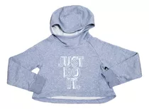 Hermoso Buzo Crop Nike Just Do It Niña