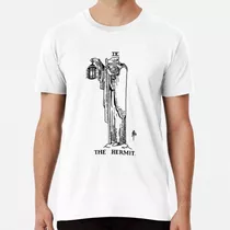 Remera La Carta Del Tarot Ermitaño Algodon Premium