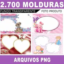 Pacote 2.700 Molduras Png Fundo Transparente Artes