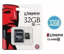 Micro Sd Kingston *clase 10 32 Gb *itech