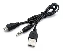 Cable Adaptador Usb A Microusb Con Miniplug