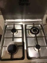 Cocina A Gas 4 Platos Gris Euro 60 Pro Gl