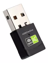 Adaptador Wifi Usb 600mbps Tarjeta Red Dual Banda 2.4 Y 5ghz
