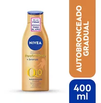  Loción Corporal Nivea Q10 Reafirmante + Autobronceante 400ml