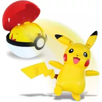 Figura Pikachu Articulado Con Pokébola