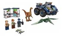 Blocos De Montar Legojurassic World Gallimimus And Pteranodon Breakout 391 Peças Em Caixa