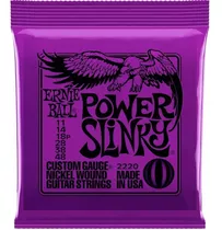 Encordoamento Ernie Ball De Guitarra Power Slink Niquel .011