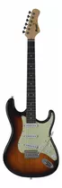 Guitarra Elétrica Memphis Stratocaster Mg-30 Sunburst Satin