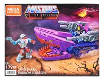 Masters Of Universe Tiburon Terrestre 179pz Mega Construx Cantidad De Piezas 179