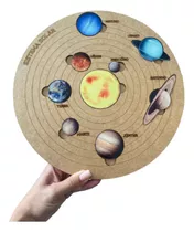Quebra-cabeça Sistema Solar Educativo