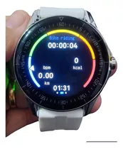 Relógio Smartwatch Bluetooth Esportes Tela Redonda 45mm