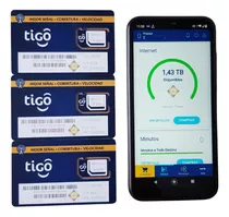 Sim Card Tigo Plan Internet Ilimitado Comparte Full 30 Días