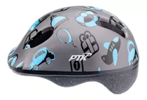 Capacete Infantil Ciclismo Baby De 1 A 4 Anos Com Regulagem Cor Preto Tamanho P