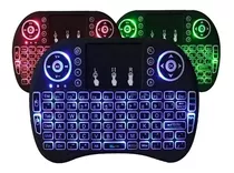 Mini Teclado Keyboard Sem Fio Wireless Iluminado Luz Led Nf