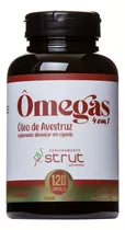 Oleo De Avestruz 120caps 1.000mg  Strut Omega 3 6 7 9