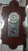 Reloj Pared Antiguo Marca Ansonia 