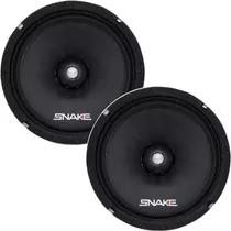 Par De Alto Falantes Snake 6 Pol Es-v200 200w Rms 4 Ohms God Cor Preto