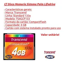 Cf Disco Memoria Sistema Palm Lifedrive