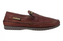 Panchas Zapatillas Caterpillar De Cuero Vacuno Liviano