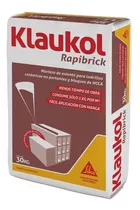 Klaukol Rapibrick Mortero Pegado Ladrillo Hueco 