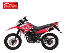 Moto Axxo Tr1 200cc Año 2022 Color Ne/ Ro/ Bl 0 Km