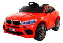 Carrinho Elétrico Infantil Com Controle Remoto - Bmw X6 Cor Vermelho Voltagem Do Carregador 110v/220v