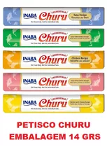 Petisco Churu Para Gatos Sabores 14grs 