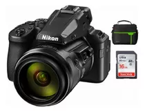 Camara Nikon Coolpix P950 16mpx Zoom 83x Wi-fi +16gb+bolso