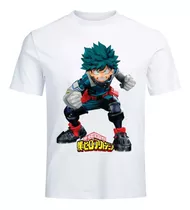 Remera Adulto Boku No Hero Modal Premium