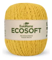 Barbante Euroroma Ecosoft 422g 452m N° 6 - Escolha A Cor