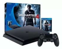 Ps4 Sony Slim 500gb + Uncharted 4