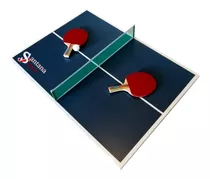 Kit Mini Mesa Ping Pong Santana Juegos 90cm X 64cm