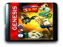 Casette Video Juego Earthworm Jim Para Sega Genesis