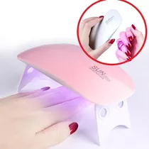 Secador De Uñas Lampara Uv Led Sun Mini Seca Esmalte Manos ©