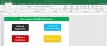 Planilha Em Excel Vba De Gestão Financeira Empreendimento