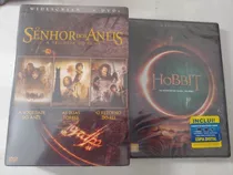 Box Dvds Trilogias O Senhor Dos Anéis(6 Discos) E O Hobbit 