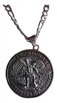 San Miguel, Dije Medalla Protectora En Acero Inox.