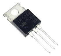 Pack X 3 Transistores Mosfet Irf520 Irf 520 9.2a 100v To-220