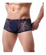 Boxer Hombre Lenceria Encajes Mini Boxer Masculino