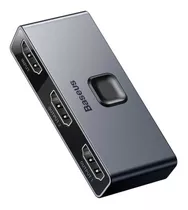 Hub Baseus Matrix 2 En 1 Bidireccional 3 Puertos Hdmi Switch