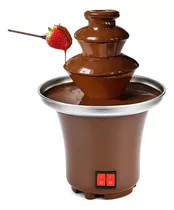 Chocolatera Fuente Acero Inoxidable Para Fiestas Reuniones