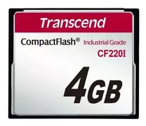 Cartao De Memoria Compactflash Transcend 4gb Ts4gcf220i 220i
