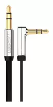 Ugreen - Cable De Audio Auxiliar P2 3.5, Conector 90º, 1 M, 1 Metro