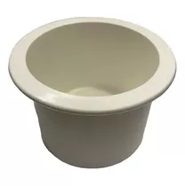 Posa Vaso De Embutir Plástico Blanco O Negro - Náutica