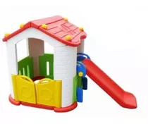 Casita Infantil Con Resbaladera 