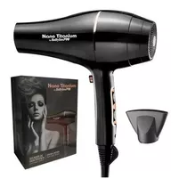 Secador Babyliss Pro Rose Gold Black Nano Titanium 2000w