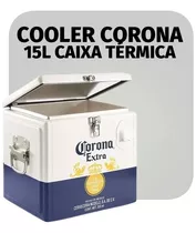 Cooler Corona 15 Litros Caixa Térmica Para Até 12 Cervejas