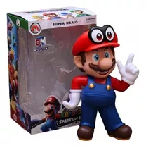 Figura Gigante Mario Bros Odyssey Vinil 40 Cm Juguete Muñeco